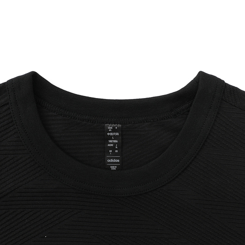 adidas阿迪达斯2024男子WJ JACQUARD TEE圆领短TJI8707