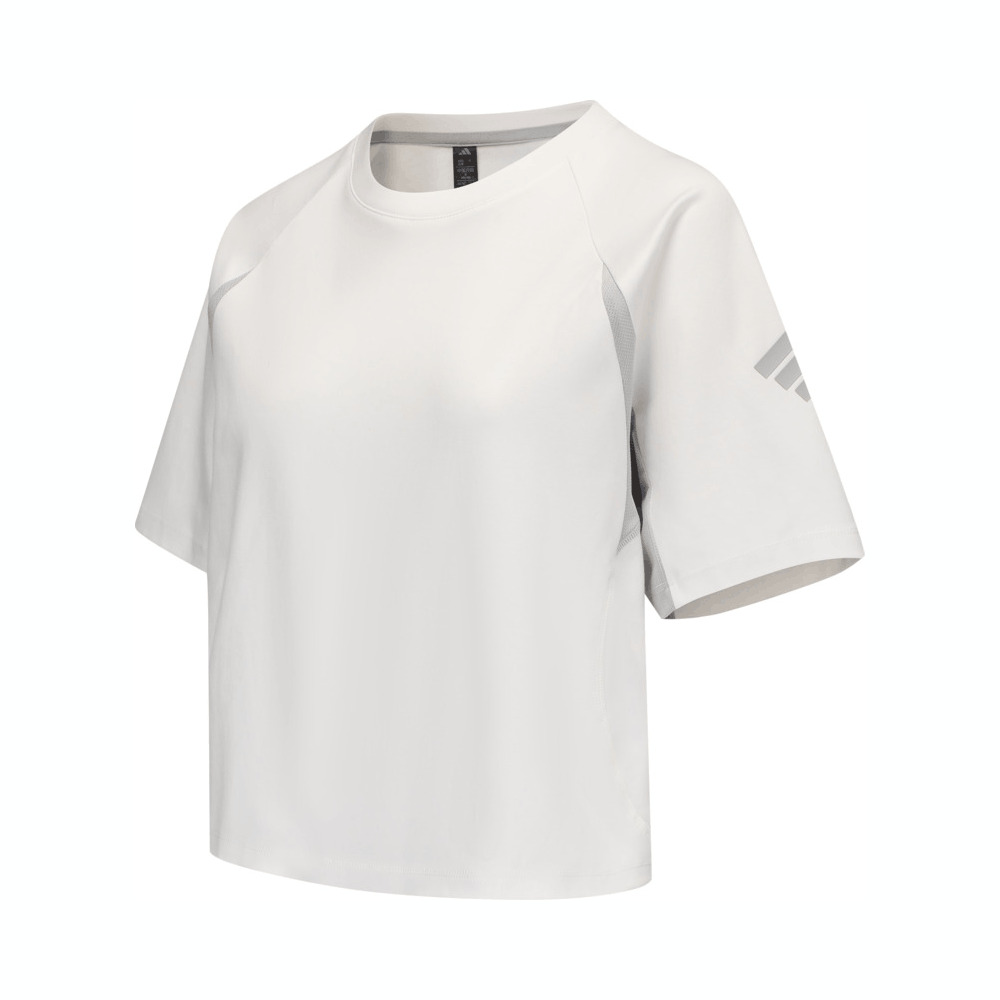 adidas阿迪达斯2024女子FUSTL W SS TEE2圆领短TJN3505