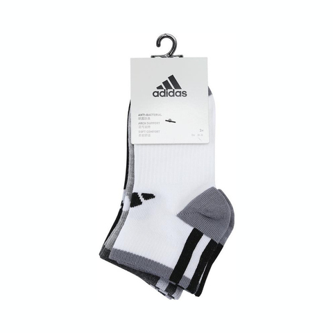 adidas kids阿迪达斯小童2024男大童KIDS ANKLE 3PP袜子JM4660