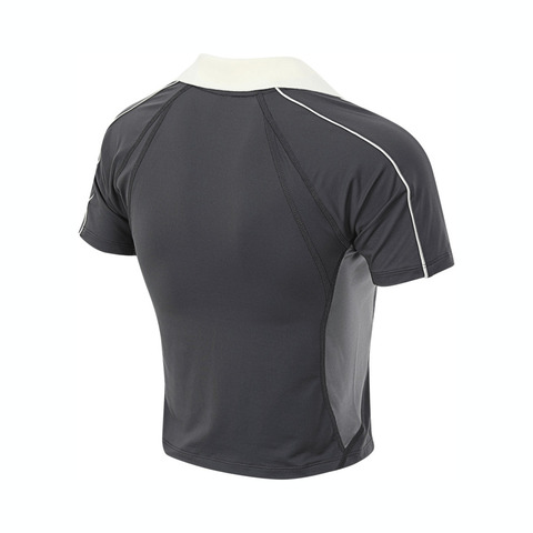 adidas阿迪达斯2024女子FUSTL W SS POLOPOLO短TJN3513