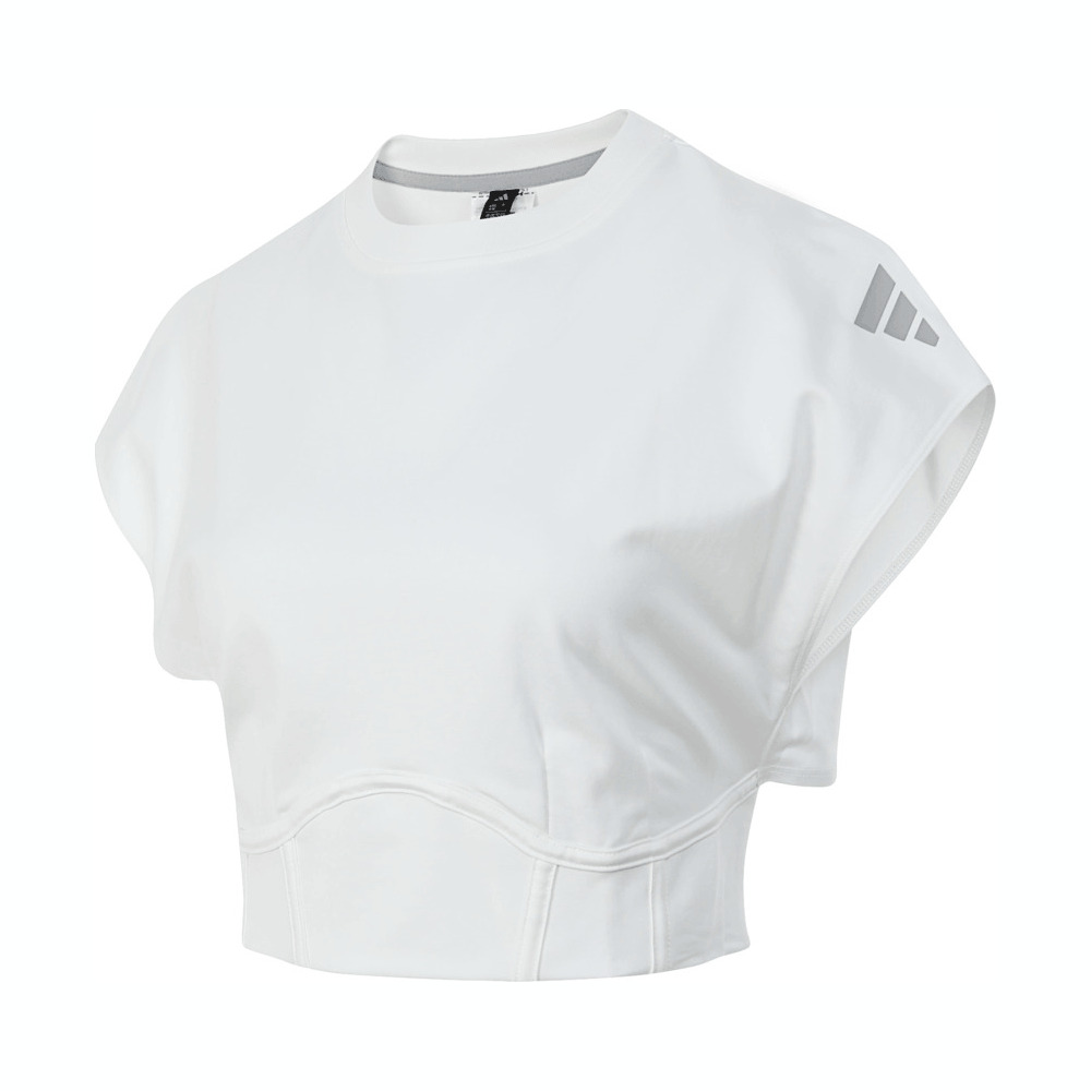 adidas阿迪达斯2024女子FUSTL W SS TEE圆领短TJN3501