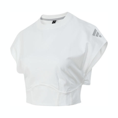 adidas阿迪达斯2024女子FUSTL W SS TEE圆领短TJN3501