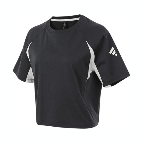 adidas阿迪达斯2024女子FUSTL W SS TEE2圆领短TJN3507