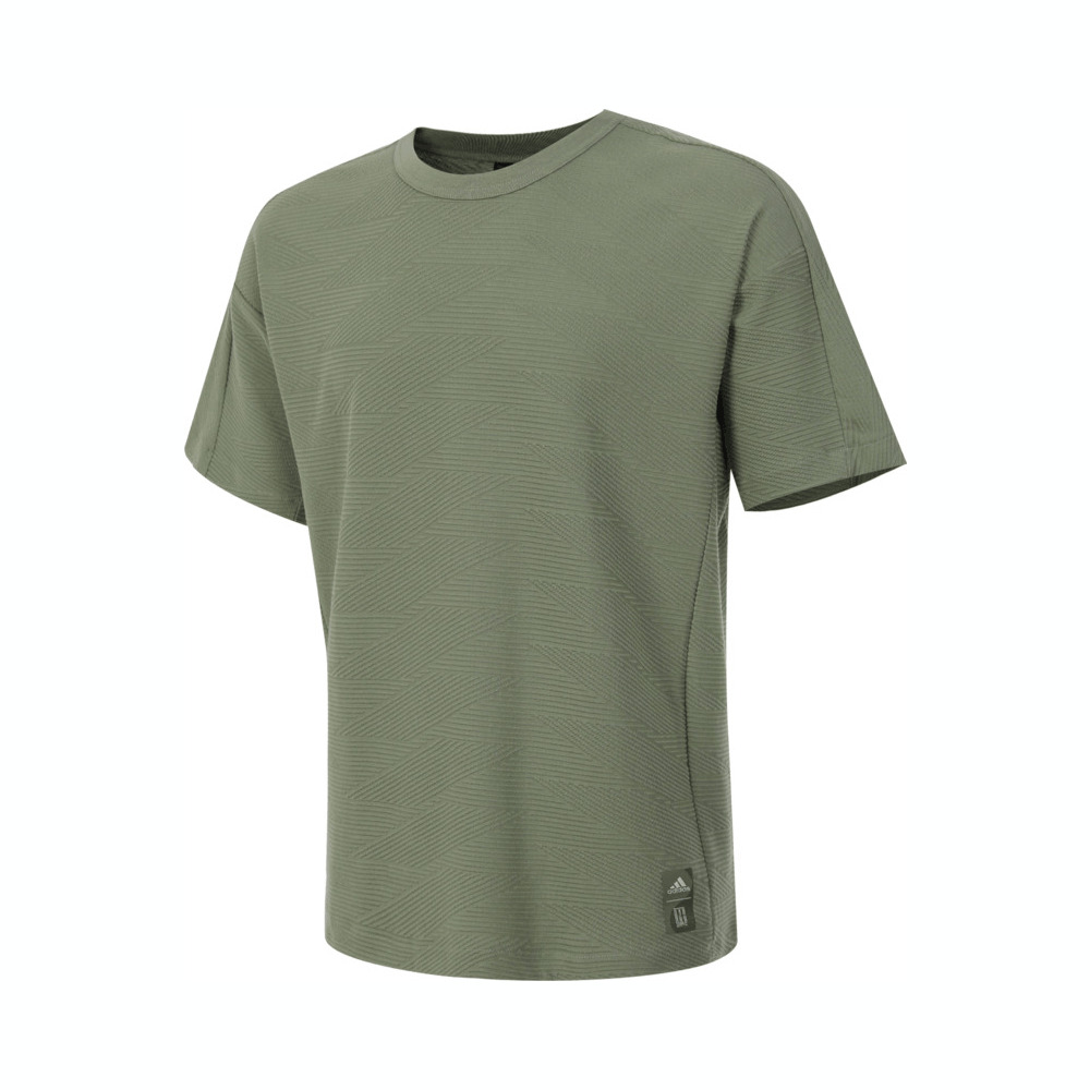 adidas阿迪达斯2024男子WJ JACQUARD TEE圆领短TJI8708