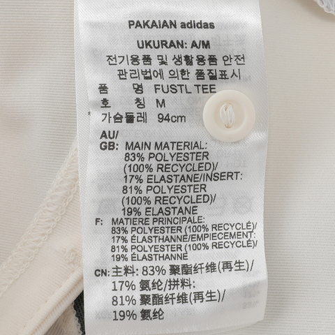 adidas阿迪达斯2024女子FUSTL TEE针织无领长TJJ1575