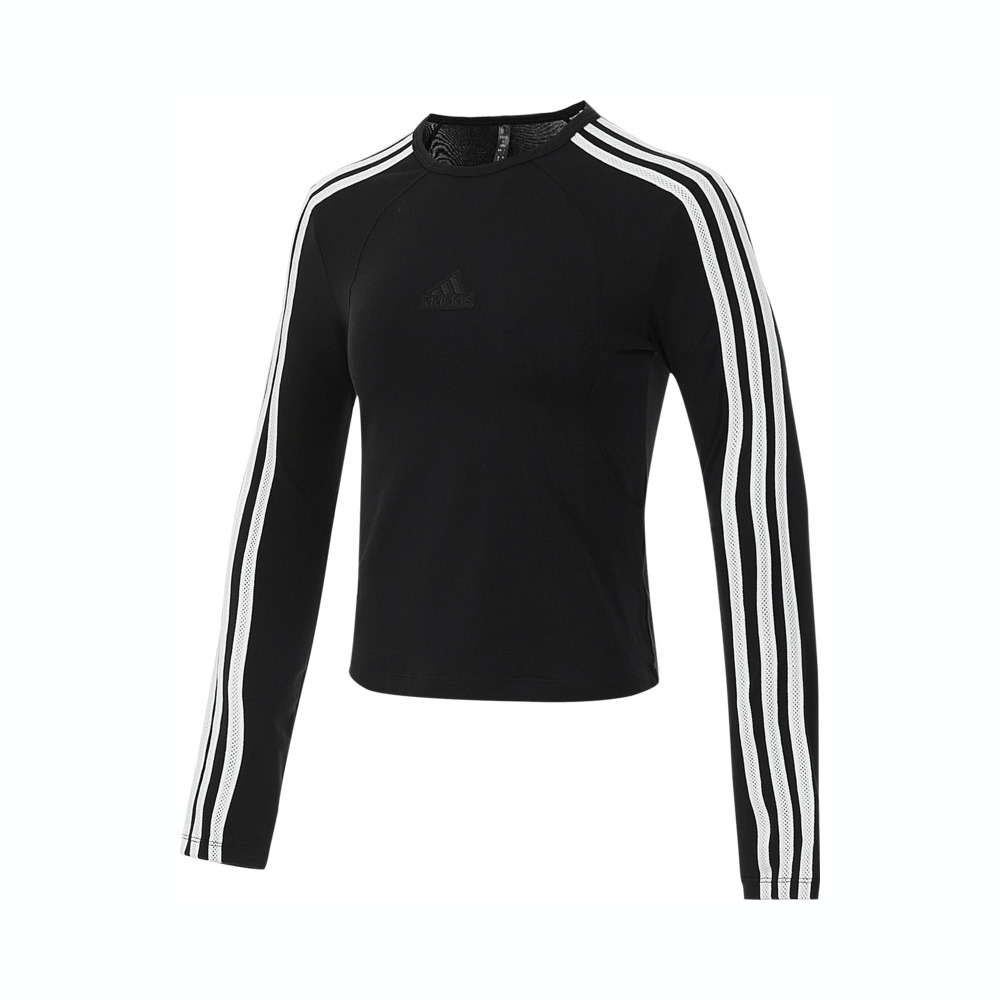 adidas阿迪达斯2025女子W 3S TEE针织无领长TJN0755