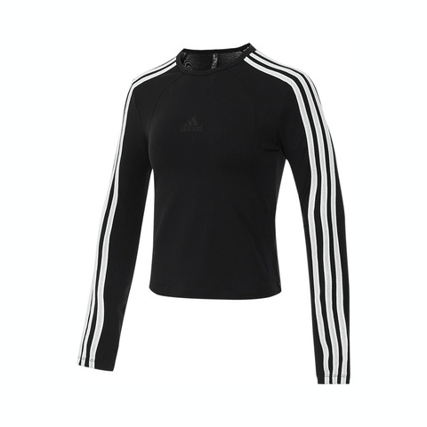 adidas阿迪达斯2025女子W 3S TEE针织无领长TJN0755