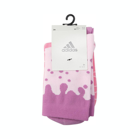 adidas kids阿迪达斯小童2024女小童KIDS GRF 3PP袜子IY2673