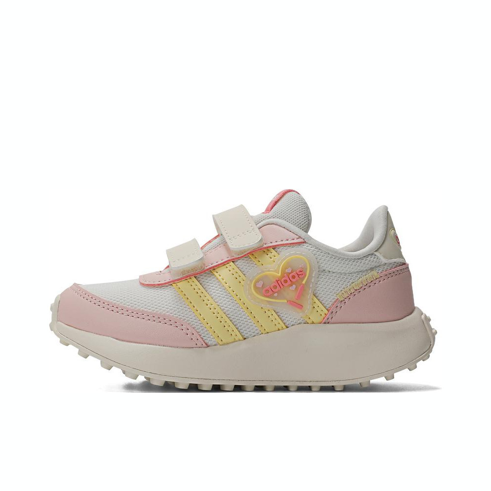 adidas kids阿迪达斯小童2024女小童RUN 70s CF K跑步常规JI2482