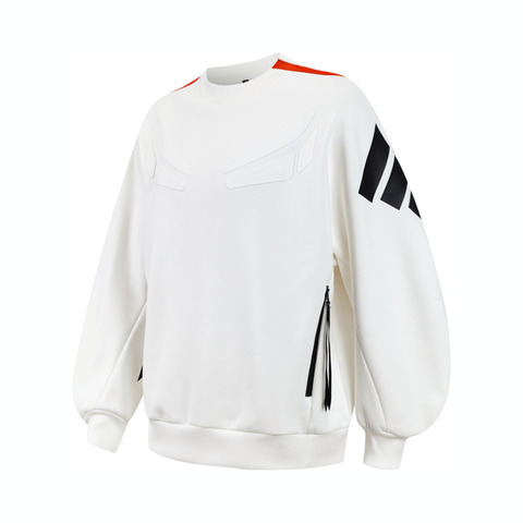 adidas阿迪达斯2024男子FUSTL P CREW针织圆领套衫JN3466