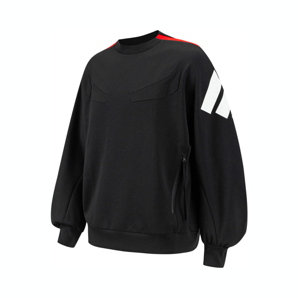 adidas阿迪达斯2024男子FUSTL P CREW针织圆领套衫JN3467