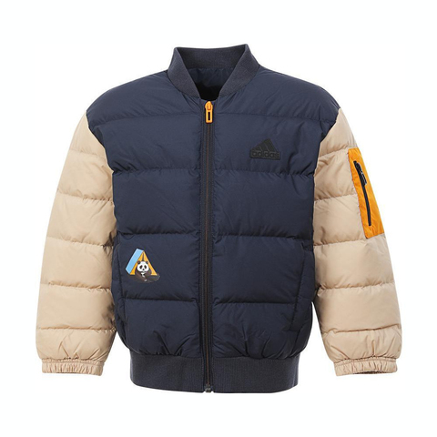 adidas kids阿迪达斯小童2024男小童LK BOMBER DOWN羽绒服JJ5015