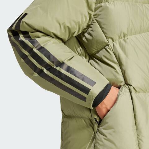 adidas阿迪达斯2025男子LONG DOWN JKT厚羽绒服-长JG3839