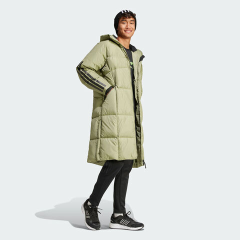 adidas阿迪达斯2025男子LONG DOWN JKT厚羽绒服-长JG3839