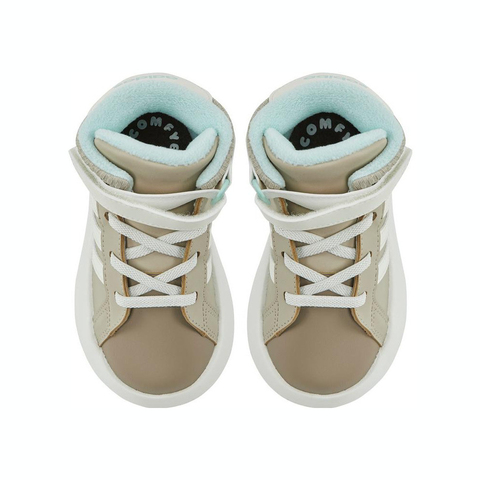 adidas阿迪达斯2024男婴童GRAND COURT MID I训练鞋JR2581