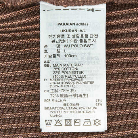 adidas阿迪达斯2024男子WJ POLO SWTPOLO长TJI8720