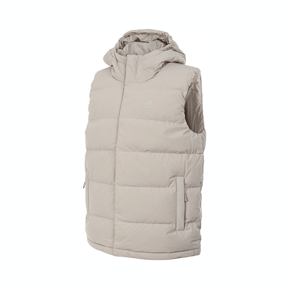 adidas阿迪达斯2024男子HELIONIC VEST羽绒背心IX8857