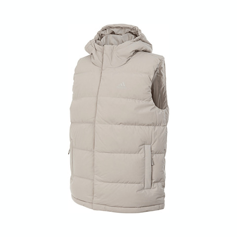 adidas阿迪达斯2024男子HELIONIC VEST羽绒背心IX8857