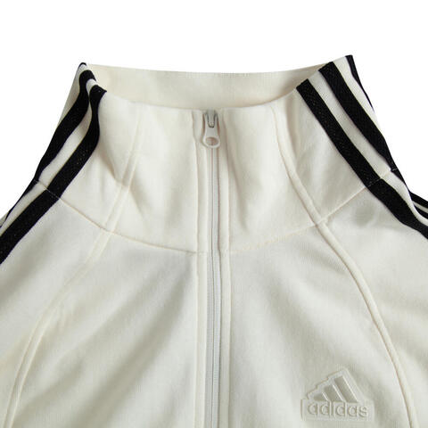 adidas阿迪达斯2025女子W 3S JKT2针织无帽外套JN0760