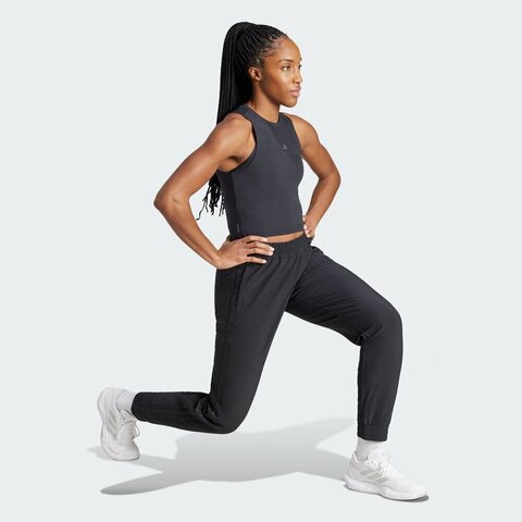 adidas阿迪达斯2025女子PACER WVN PANT梭织长裤IK5471