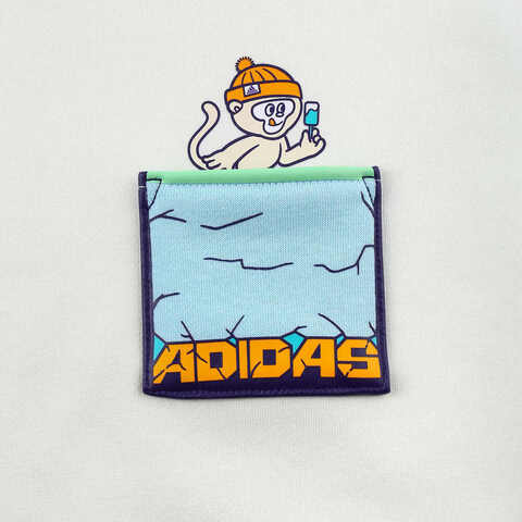 adidas阿迪达斯2024女小童LK KN CREW针织圆领套衫JJ4957