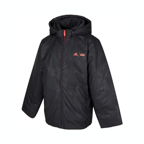 adidas阿迪达斯2024男小童LK SW JKT厚棉服IV9652