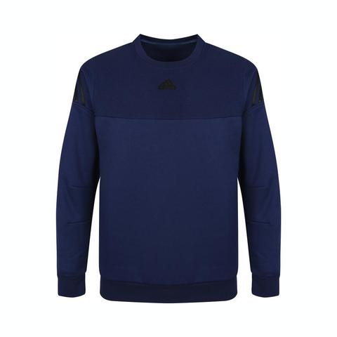 adidas kids阿迪达斯小童2024男大童JK WARM CREW针织圆领套衫JI6141