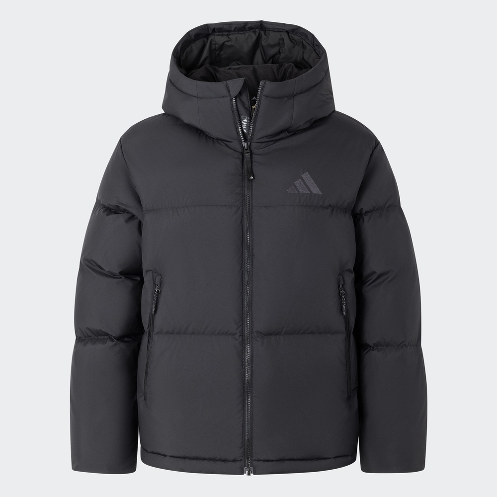 adidas阿迪达斯2025女子W PUFF DOWN JKT厚羽绒服-中JV6192