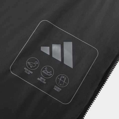 adidas阿迪达斯2025男子PUFFY DOWN JKT厚羽绒服-短JV6187