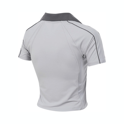 adidas阿迪达斯2024女子FUSTL W SS POLOPOLO短TJN3512