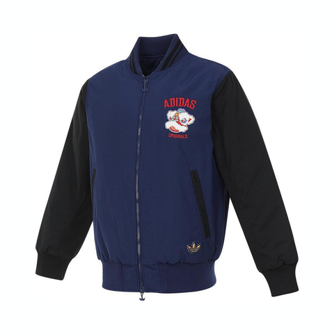 adidas kids阿迪达斯小童2024男子JK PAD JACKET厚棉服JM5858