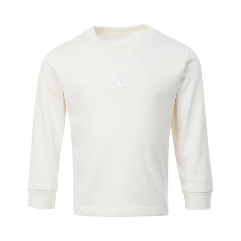 adidas kids阿迪达斯小童2024女子LK 2IN1 SWEAT针织无帽卫衣JM5838