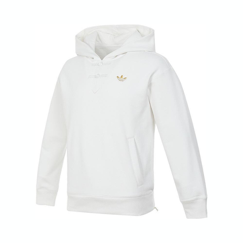 adidas kids阿迪达斯小童2024男子JK KN HOODY针织连帽卫衣JM5865