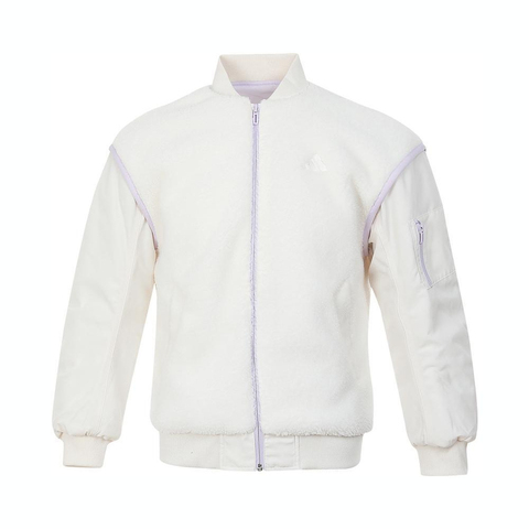 adidas kids阿迪达斯小童2024女子JK JACKET厚棉服JN4374