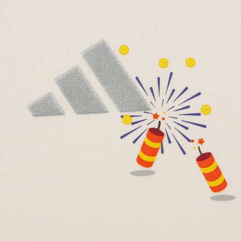 adidas kids阿迪达斯小童2024女小童LK KN SWEAT针织无帽卫衣JM5840