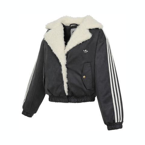 Adidas Original阿迪三叶草2024女子RS W JACKET PAD薄棉服JL8438