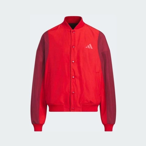 adidas阿迪达斯2024男大童JK REV JKT梭织无帽外套KB4566