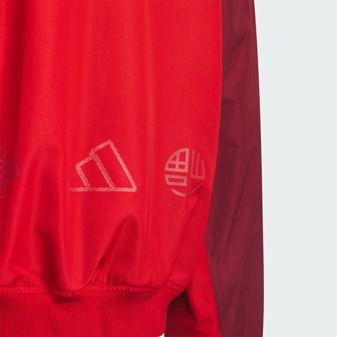 adidas阿迪达斯2024男大童JK REV JKT梭织无帽外套KB4566