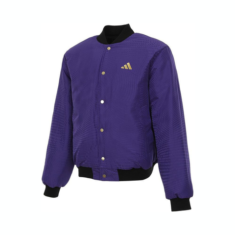 adidas阿迪达斯2024男子BB LNY PD JKT薄棉服JM5670