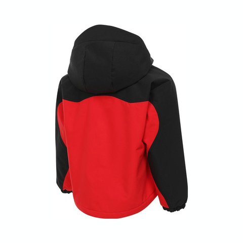 adidas阿迪达斯2024男小童LK JKT HOODY梭织连帽外套KB0577