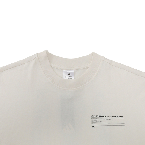 adidas阿迪达斯2024男子ANTED GFX TEE 3针织无领短TJY3973