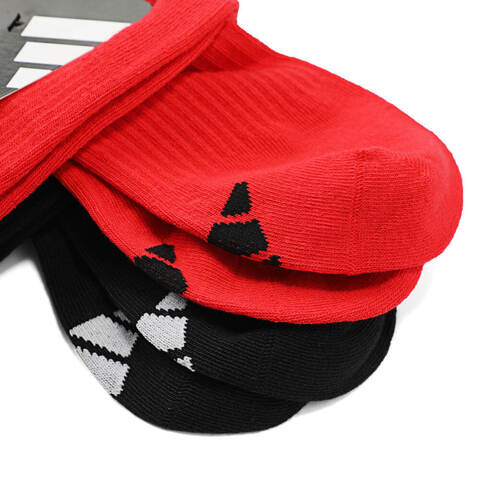 adidas阿迪达斯2024男大童KIDS GFX CRW 2P中袜优惠装JN3828