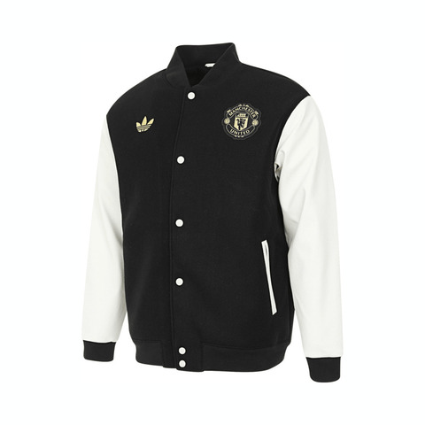 adidas阿迪达斯2024男子MUFC CNY JKT薄棉服JF0382