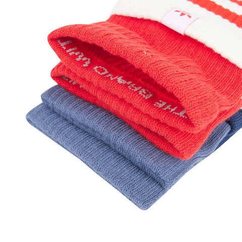 Adidas Original阿迪三叶草2024中性2L CREW SOCK 2P中袜优惠装JC8875