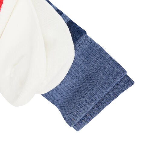 Adidas Original阿迪三叶草2024中性2L CREW SOCK 2P中袜优惠装JC8875