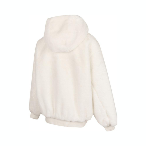 adidas阿迪达斯2024女子CW REV JKT针织连帽外套JM8834