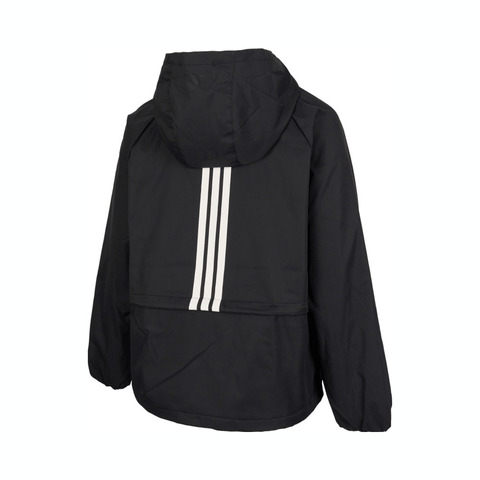 adidas阿迪达斯2024女子CW WV JKT梭织连帽外套JZ1587