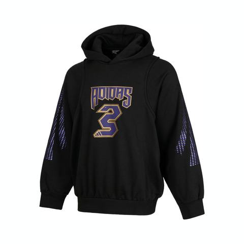adidas阿迪达斯2024男子BB LNY HOODIE针织连帽卫衣JM5682