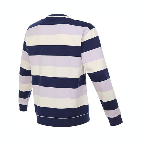 adidas kids阿迪达斯小童2024女大童JK KN CREW针织无帽卫衣KB0582