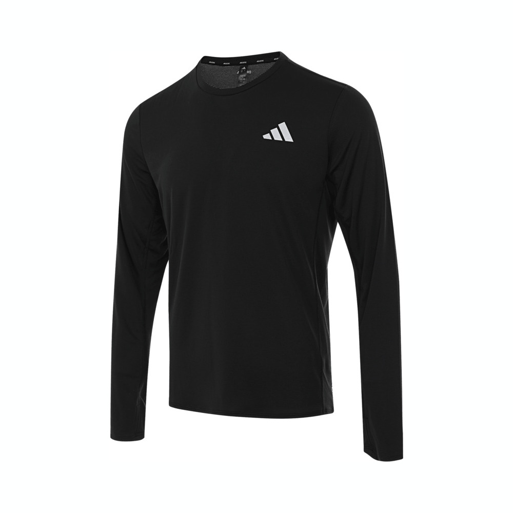 adidas阿迪达斯2024男子ADIZERO HE T M针织无领长TJD1742